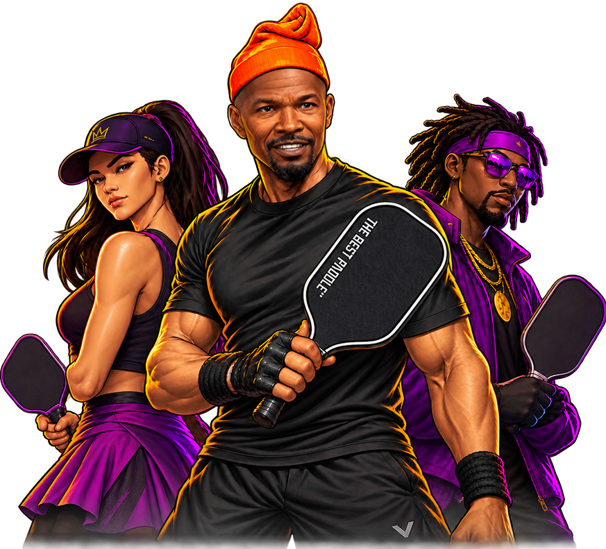 Pickleball Legends character artwork